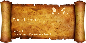 Man Ilona névjegykártya